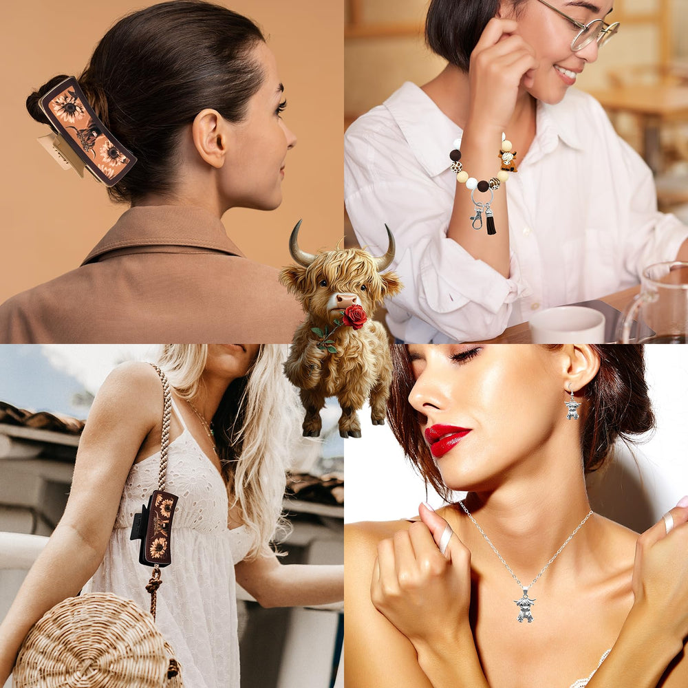 JTAMOHI pinces à cheveux et porte-clés, accessoires utiles et décoratifs