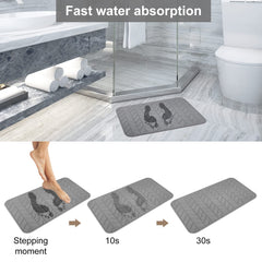 JUERLEN comparaison taille avec un pied montrant dimensions 24x16 pouces pratiques