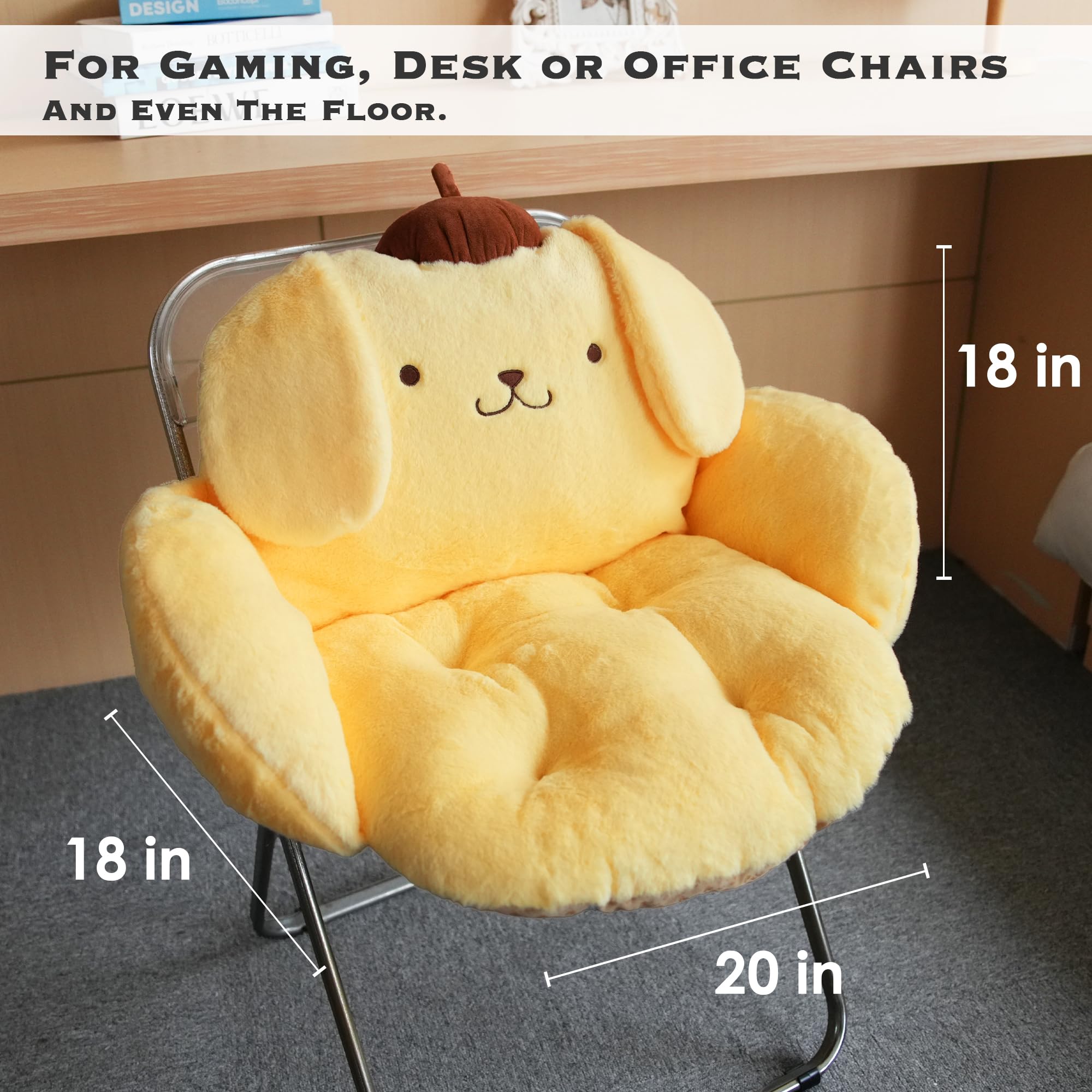juju GOODS coussin dans coin gaming ajoutant style kawaii et confort