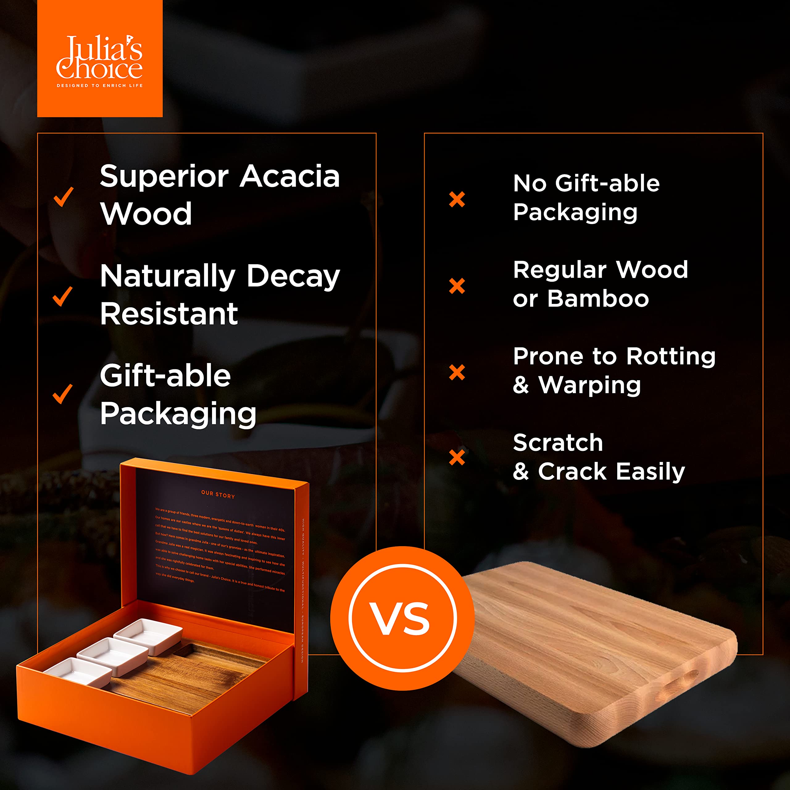 Julia's Choice comparaison taille montre dimensions compactes et rangement facile