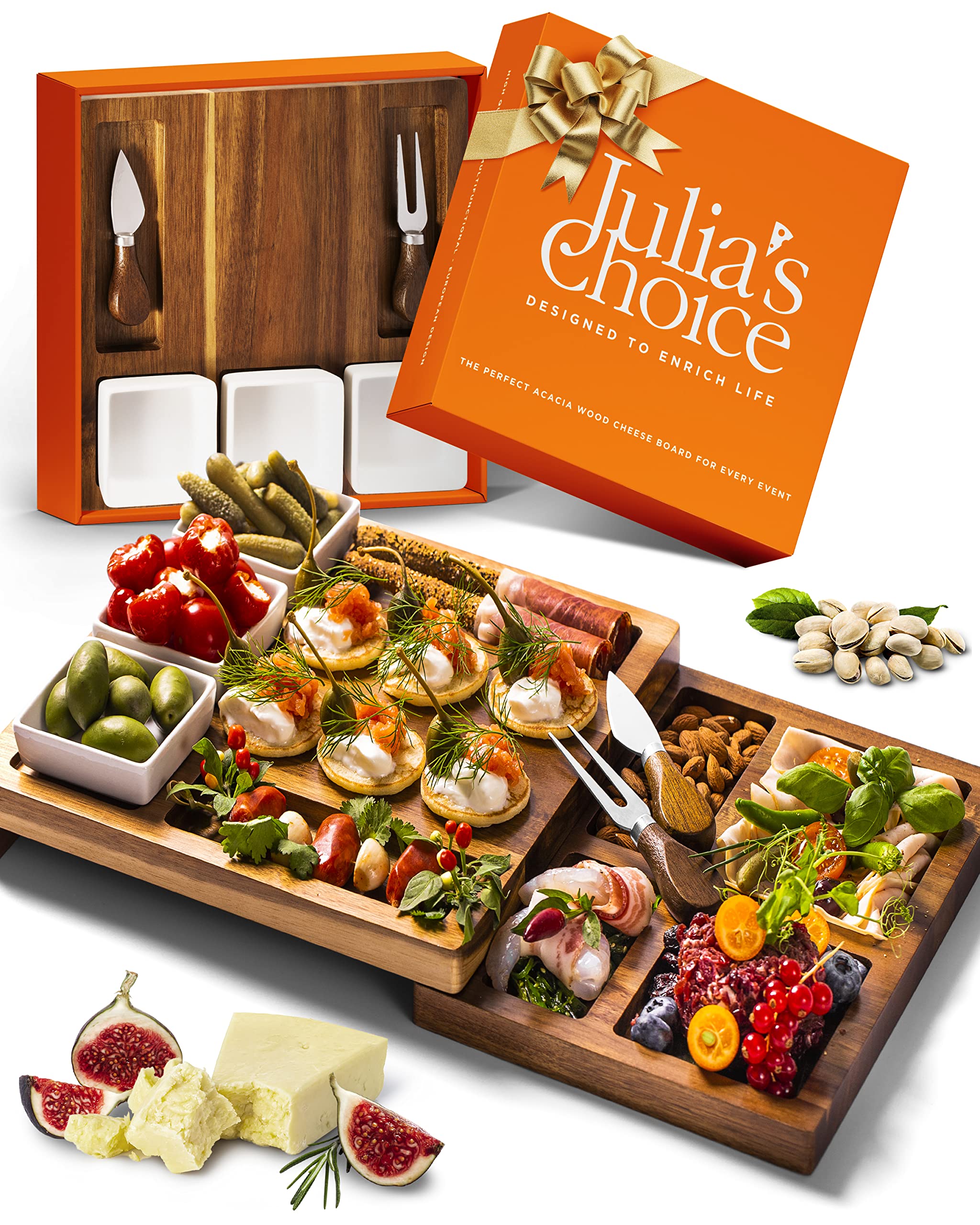 Julia's Choice mise en table lifestyle crée centre de table convivial et raffiné