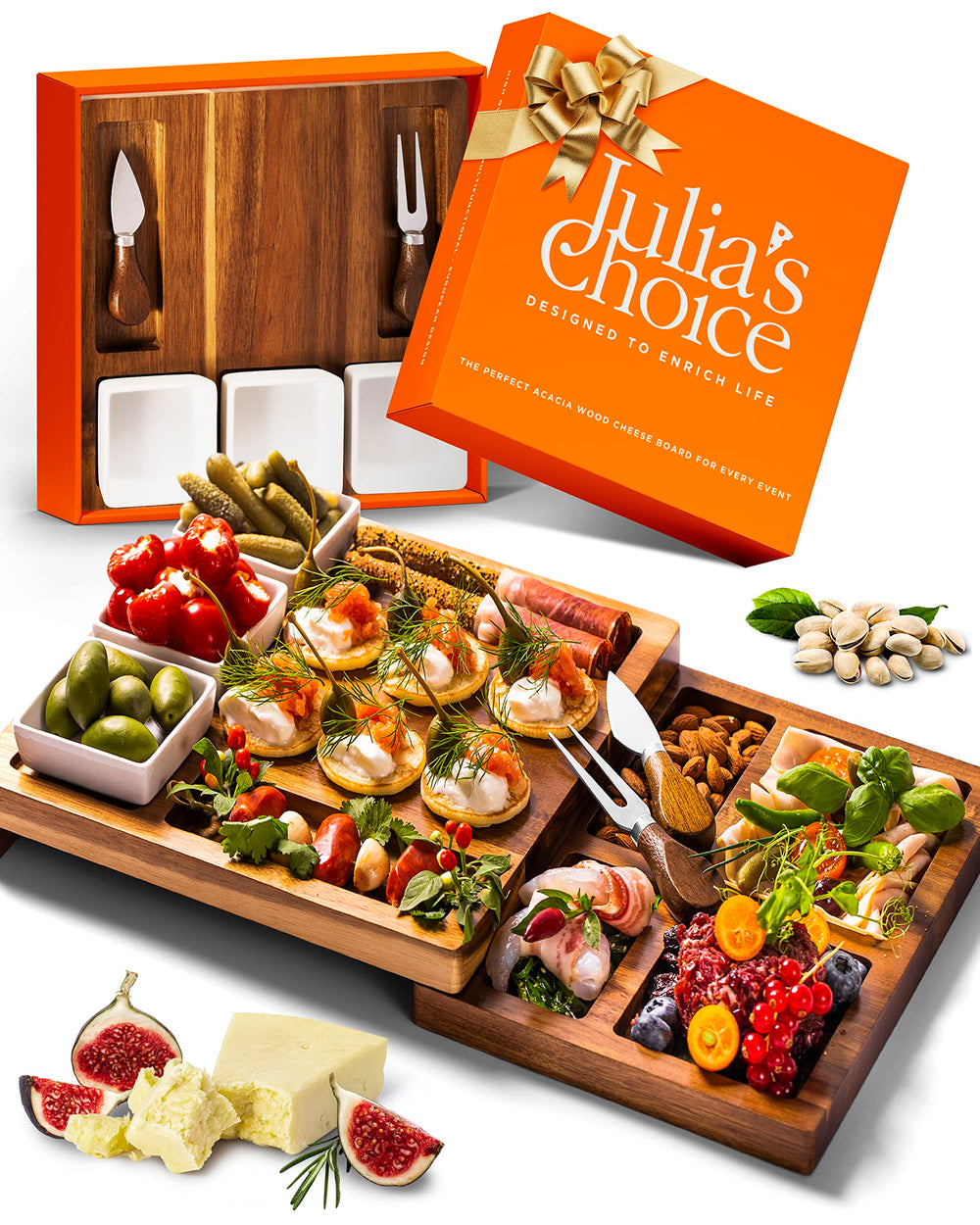Julia's Choice mise en table lifestyle crée centre de table convivial et raffiné