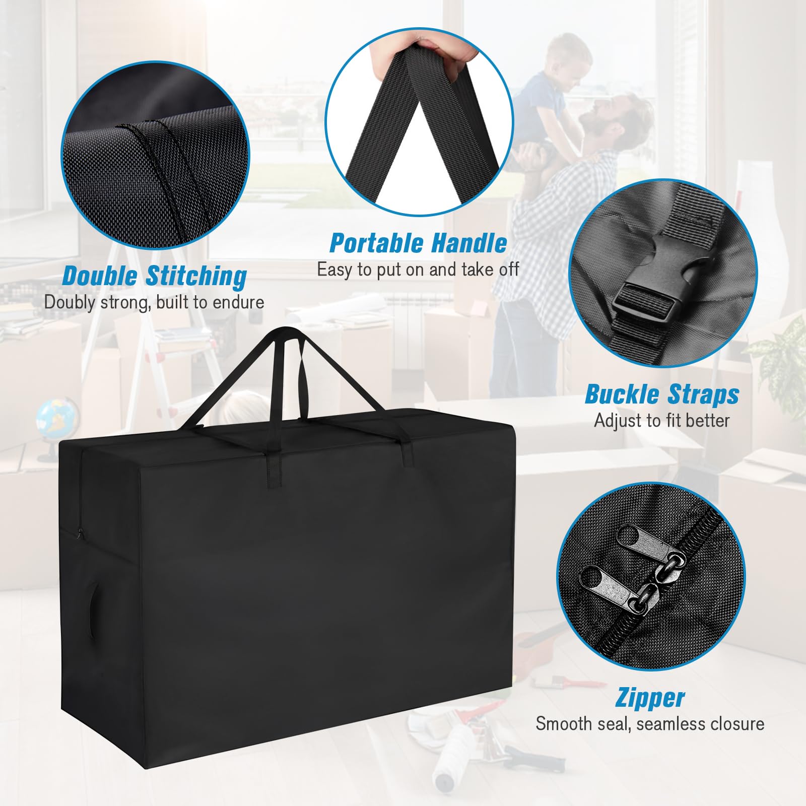 Jungda sangles Velcro maintenant le matelas stable pendant le transport