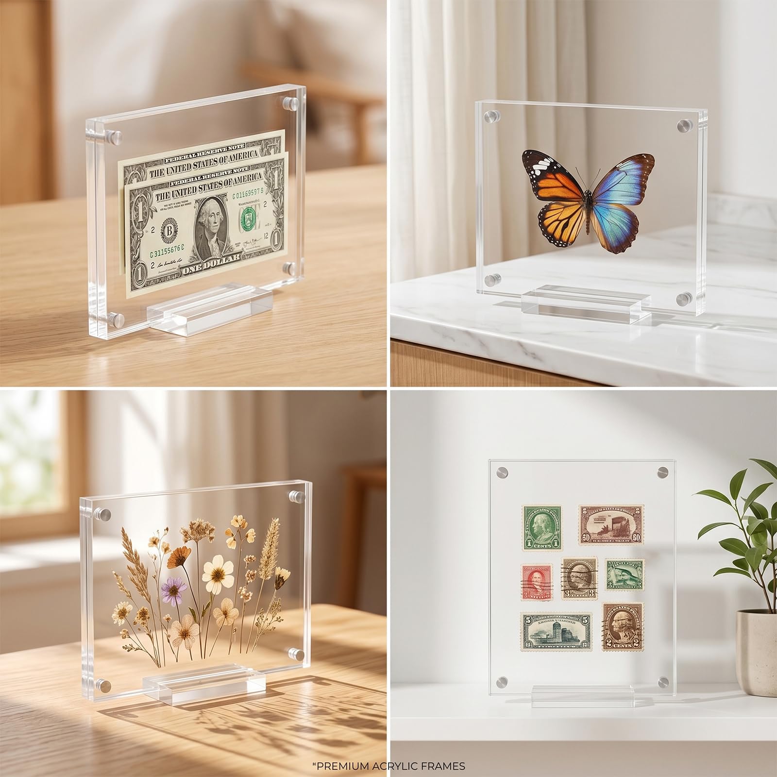 JUOIFIP cadre posé sur bureau moderne valorise décor et photos