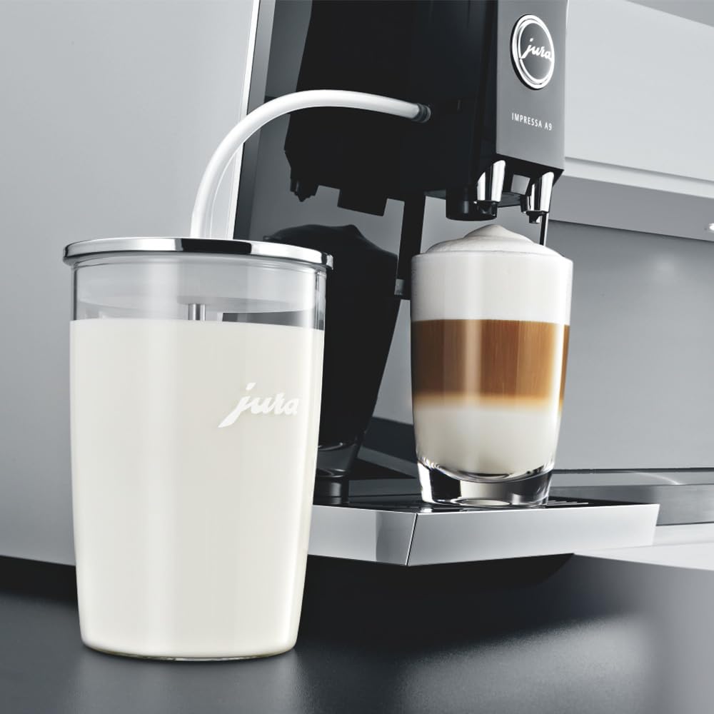 Jura bocal lait détail bec connexion précise pour mise en mousse facile