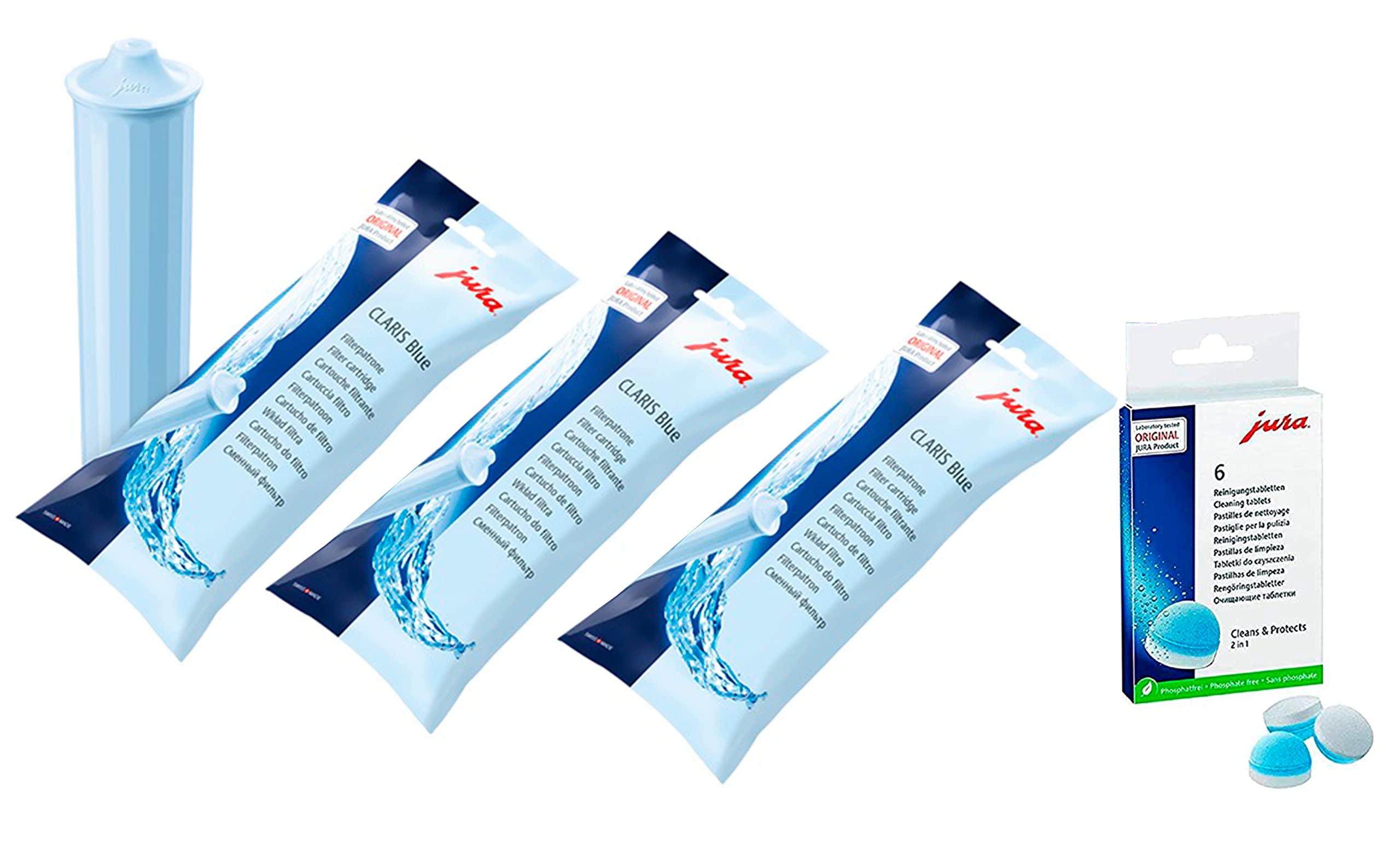 Jura pack face emballage montrant contenu et avantage conservation