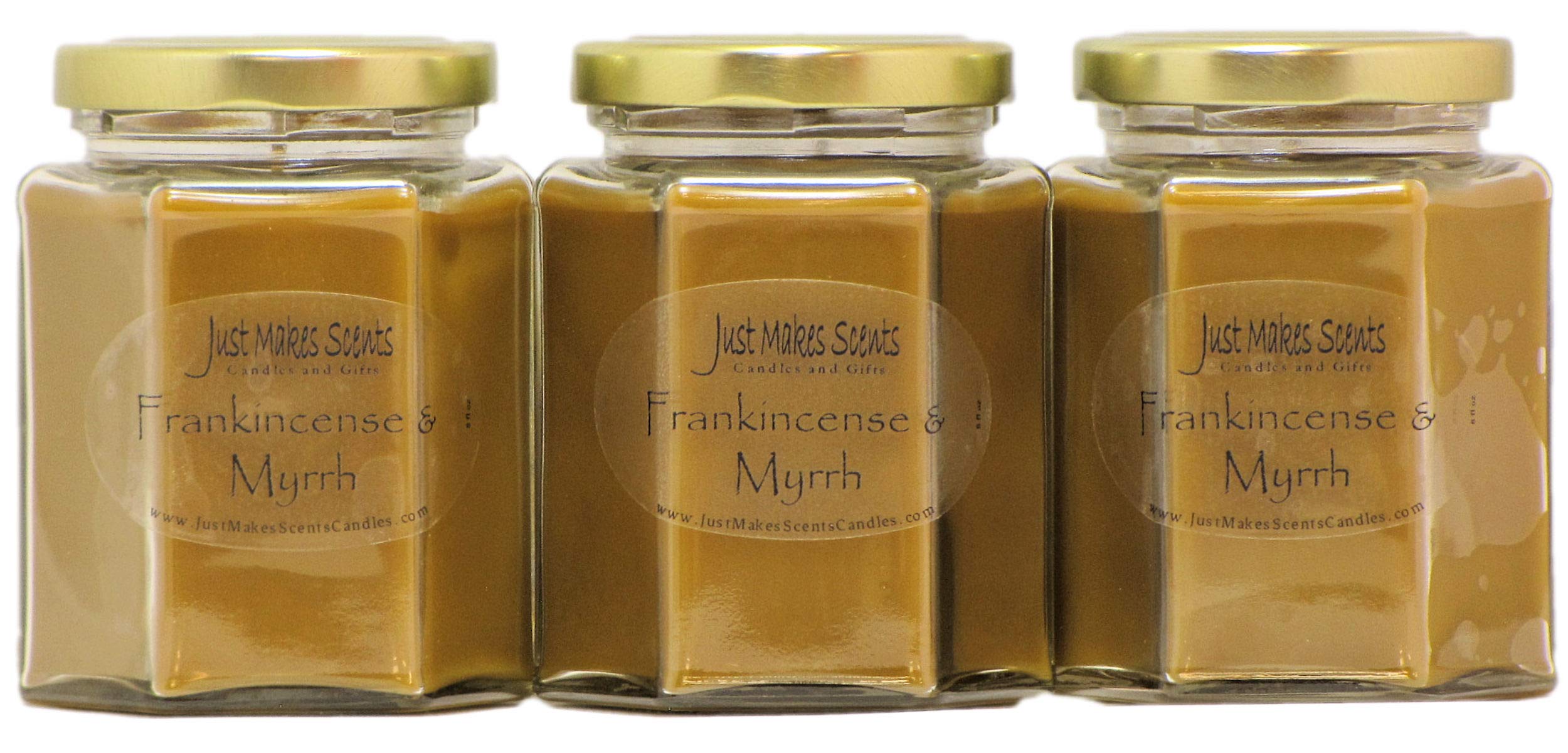 Just Makes Scents bougie vue avant emballage, ambiance chaleureuse