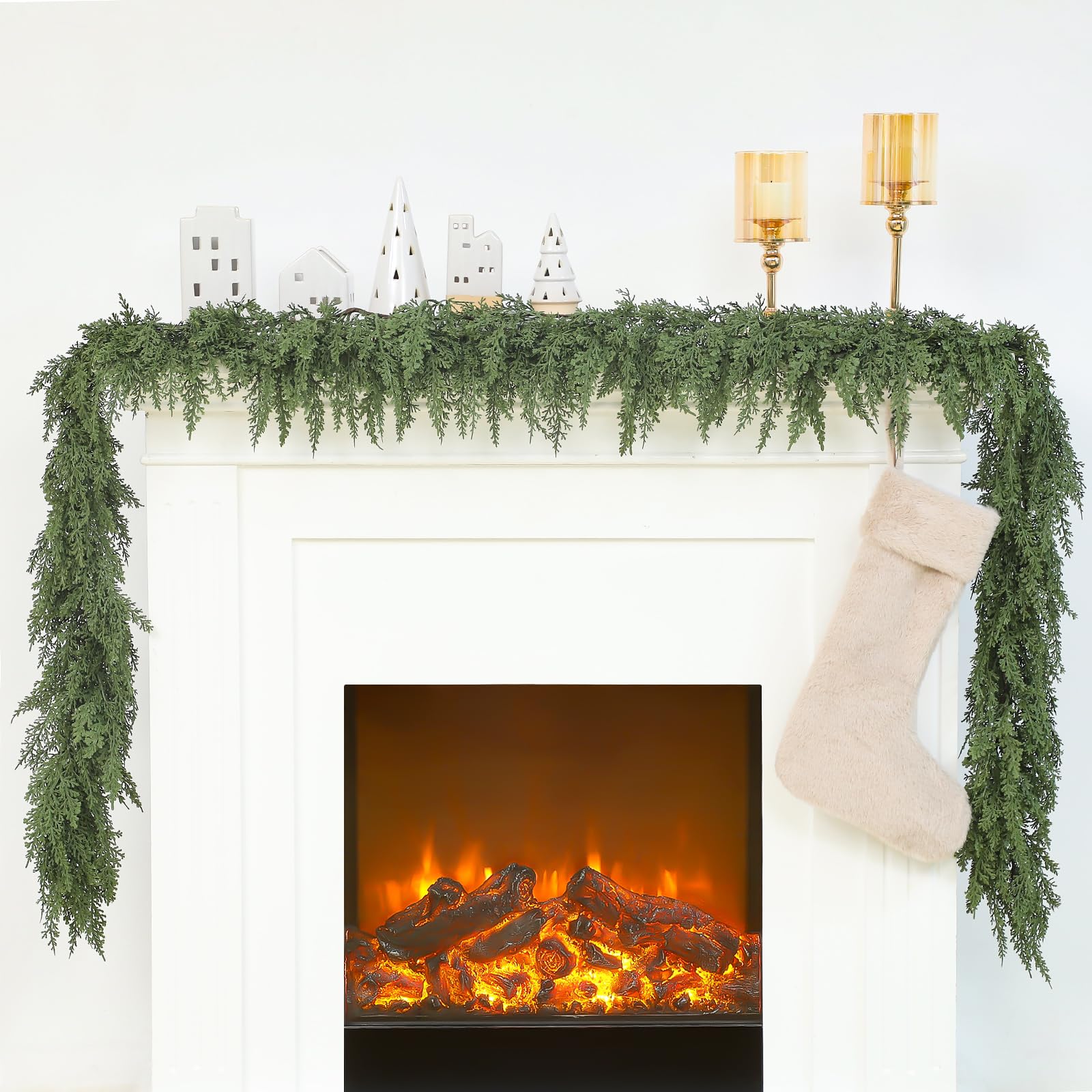 Jutom décoration lumineuse intégrée à la guirlande pour éclat festif