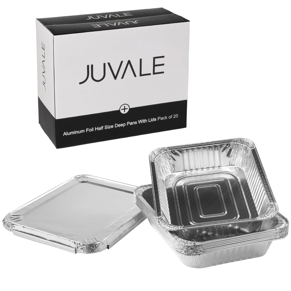 Juvale face avant de l’emballage montrant 20 barquettes, pratique pour stocker