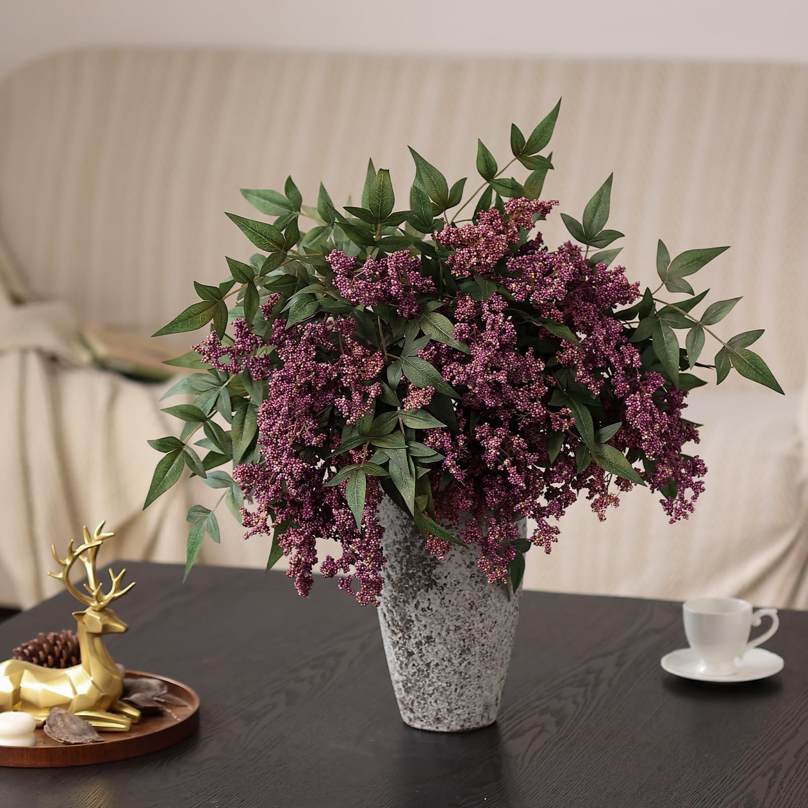 Juxdp styling dans salon et bureau, améliore ambiance sans entretien
