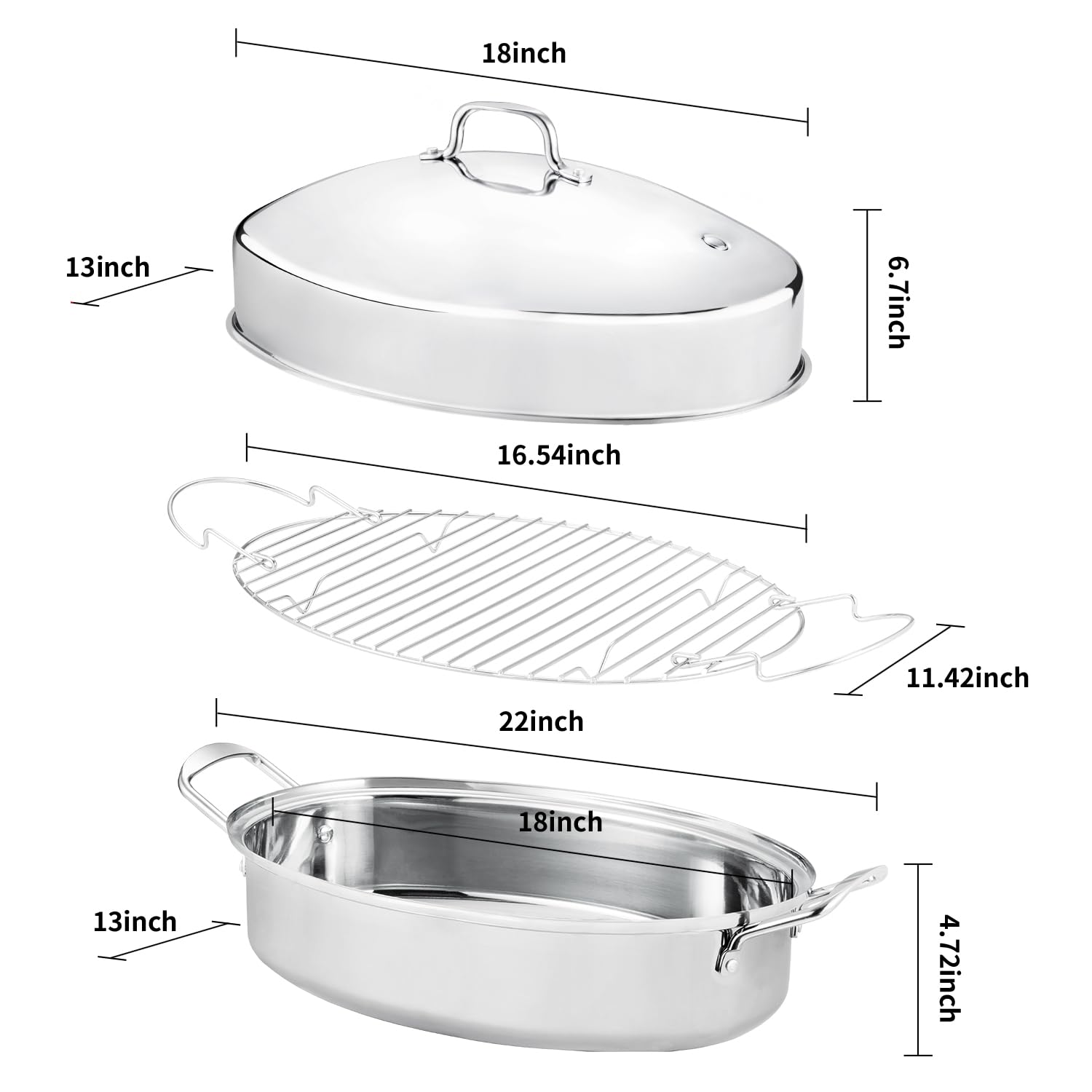 JY COOKMENT gros plan acier inoxydable 0,7 mm montrant surface lisse et durabilité