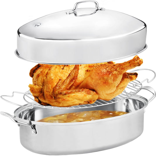 JY COOKMENT plat ovale face avant montrant capacité et finition — robustesse pratique