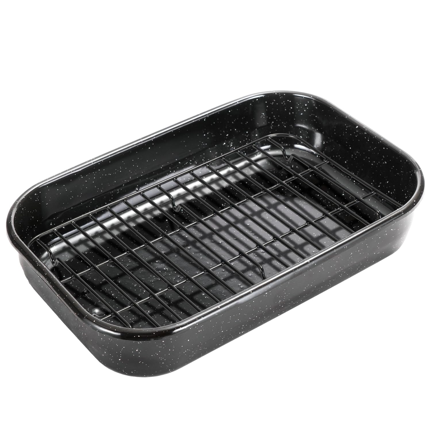 JY COOKMENT plat rectangulaire 16x11 face montrant capacité et finition durable