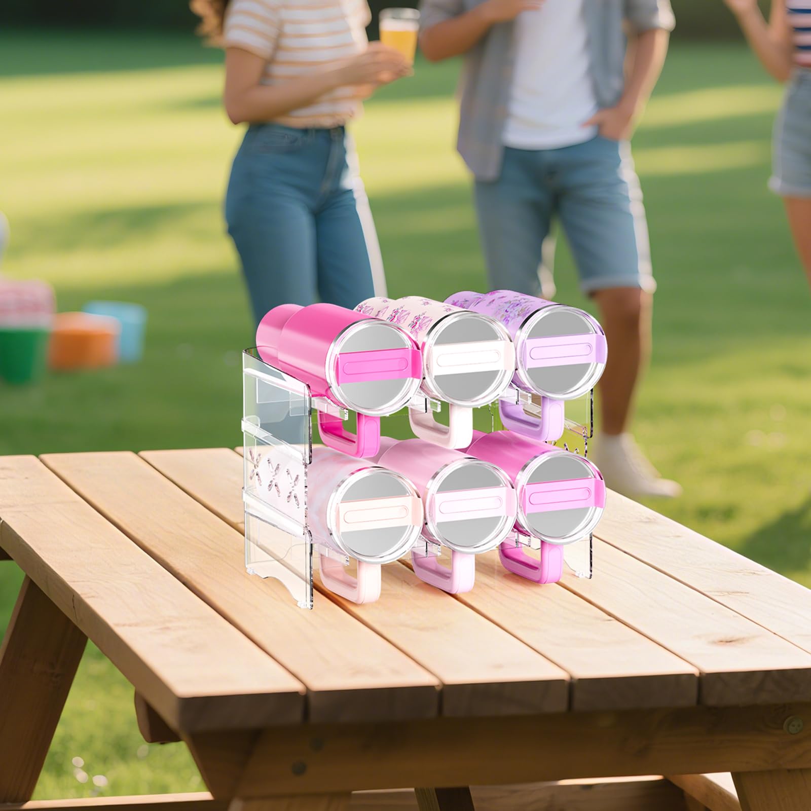 JYPS gros plan des patins en silicone offrant stabilité et anti-vibration
