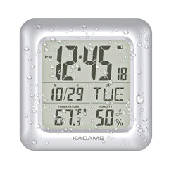 KADAMS horloge face avant avec grand écran LCD, lisibilité rapide