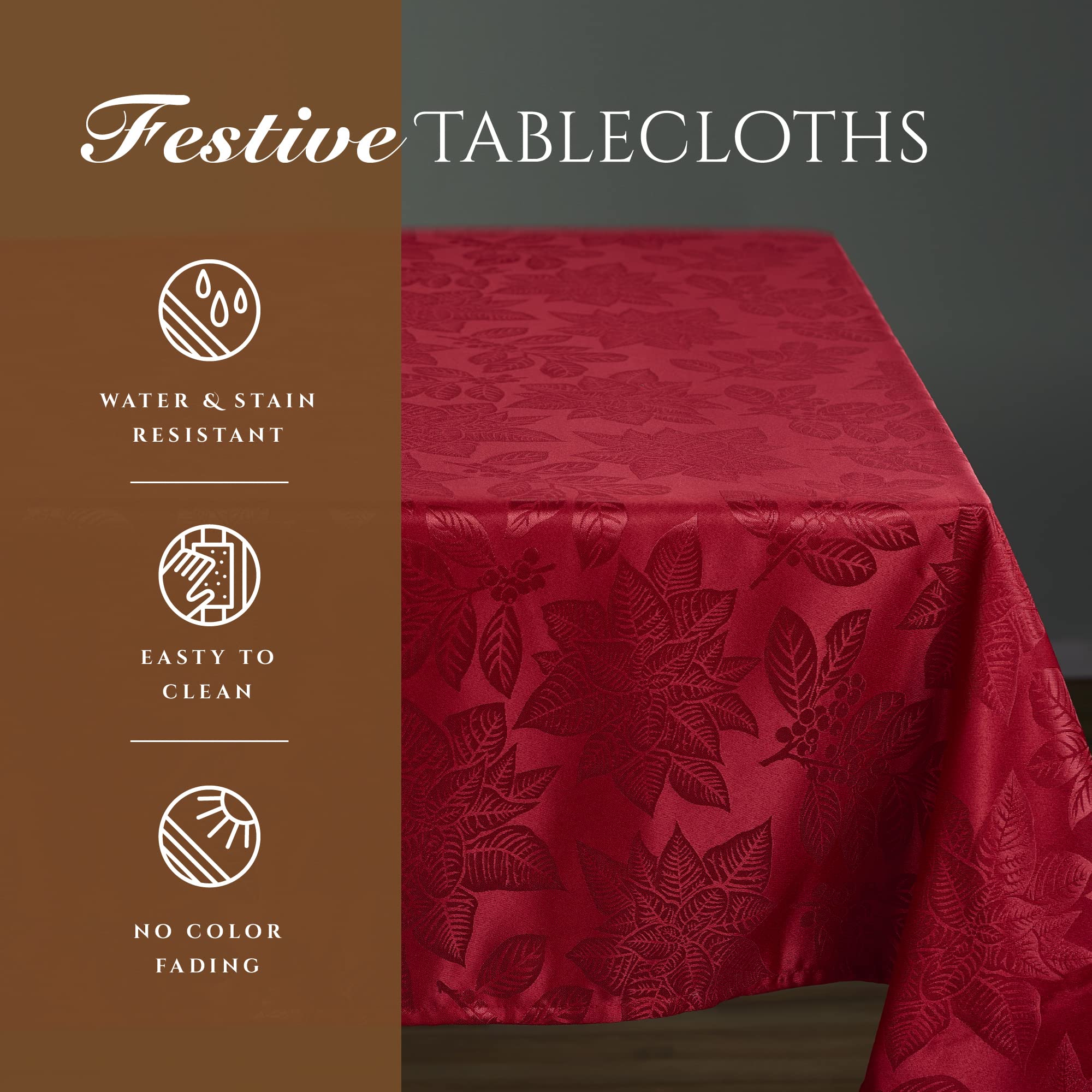 Kadut nappe et etiquette entretien indiquant instructions simples