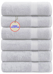 KAHAF COLLECTION serviette face avant blanche, apparence soignée et absorbance élevée