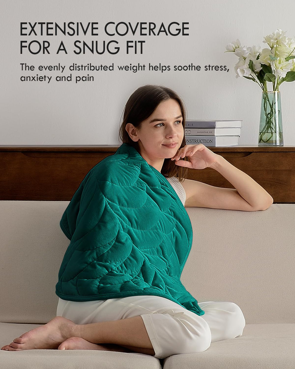 Kaisa gros plan microfibre veloutée offrant douceur et confort instantané
