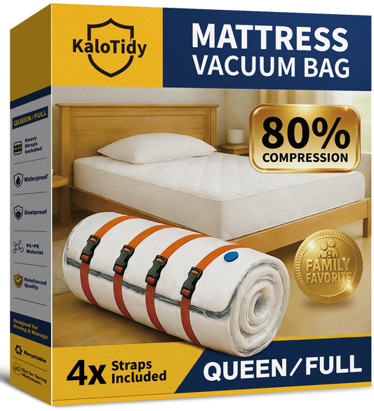 KaloTidy face avant du sac montrant protection et fermeture double