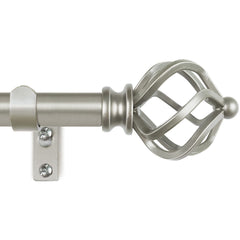 KAMANINA tringle face avant argent, look moderne et finition décorative