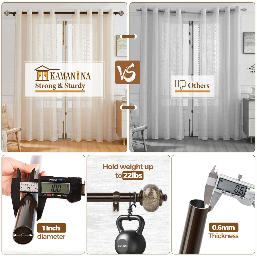 KAMANINA supports muraux et visserie incluses pour un montage facile