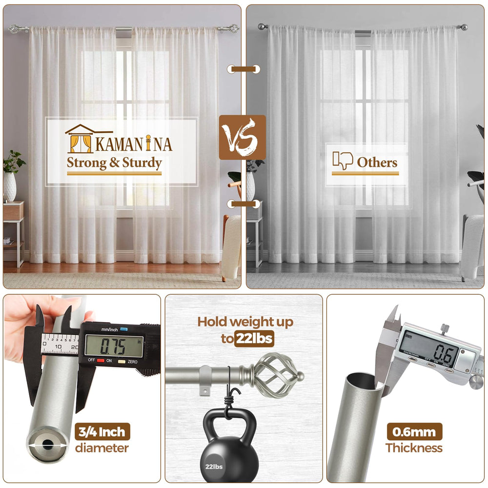 KAMANINA support mural et visserie, montage solide et stable