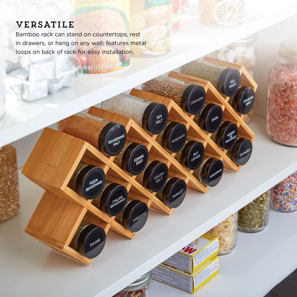 Kamenstein bocaux en verre remplis, rangement pratique et esthétique