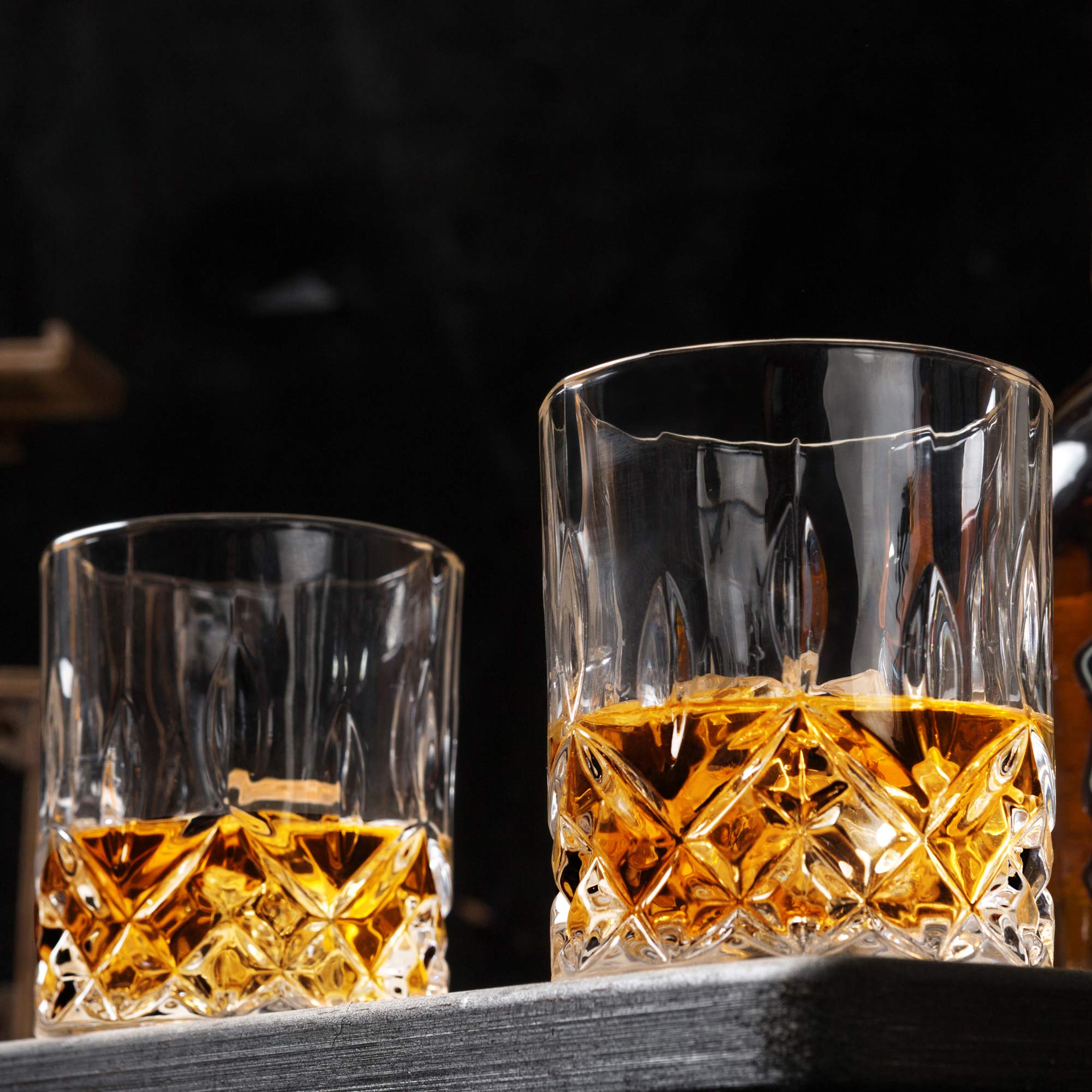 KANARS coffret ouvert montrant 6 verres bien calés, protection optimale à l'expédition