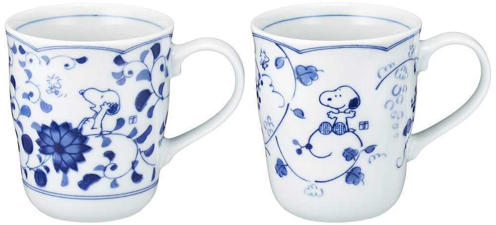 Kaneshotouki ensemble en boîte cadeau montrant deux mugs élégants et prêt à offrir