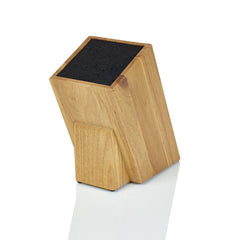 Kapoosh bloc couteaux face avant bois chêne clair design élégant et gain de place