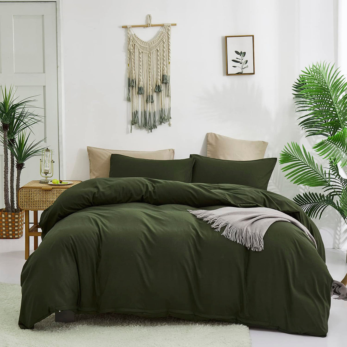 KAREVER couette face entière montrant couverture uniforme et confort