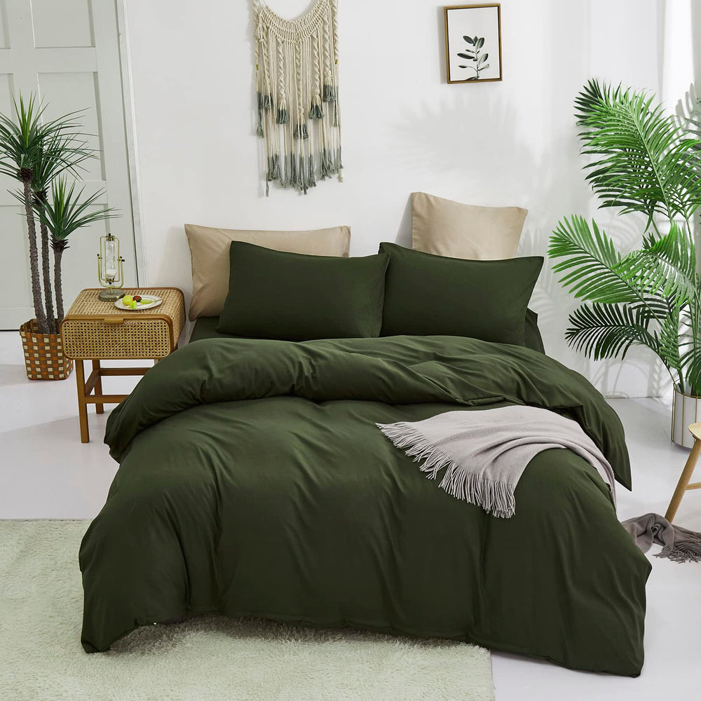 KAREVER couette sur lit en contexte lifestyle pour ambiance apaisante