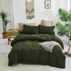 KAREVER couette sur lit en contexte lifestyle pour ambiance apaisante