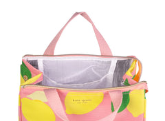 kate spade new york vue de profil montrant la fermeture éclair solide et design compact