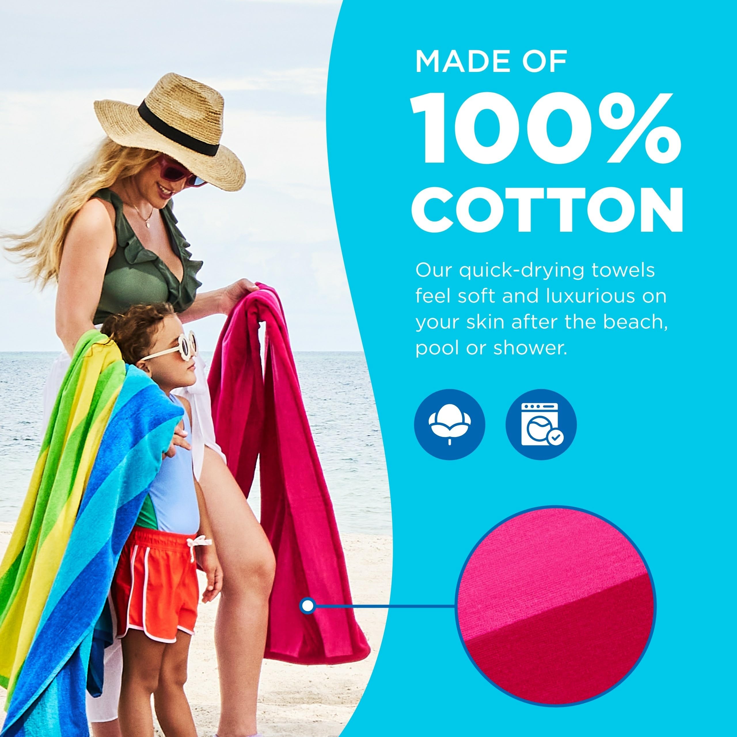 BEN KAUFMAN SALES CO comparaison taille avec personne illustrant format 29 x 58 pouces