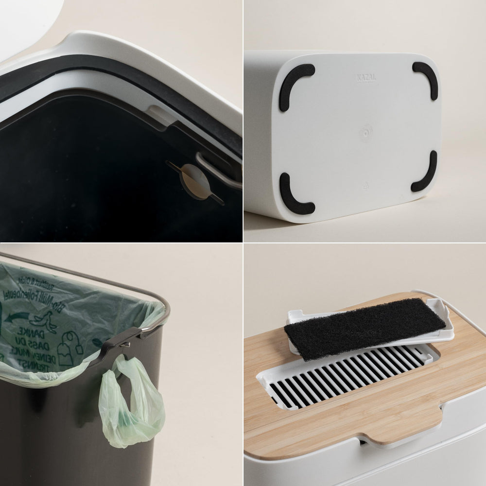 KAZAI Elin compatible lave‑vaisselle pour un entretien simple et hygiénique