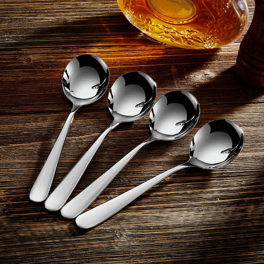 KEAWELL gros plan sur la surface inox brossée et finition durable des cuillères