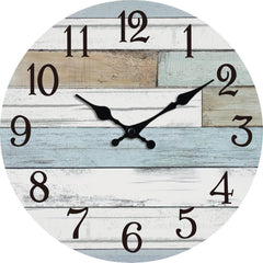 KECYET horloge murale face avant lisibilité améliorée