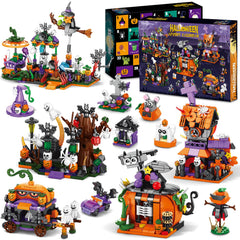 Kederwa boîte avant avec illustrations Halloween, parfait pour offrir