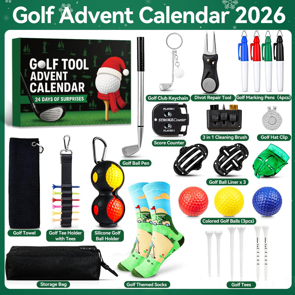 Kederwa calendrier ouvert montrant 24 compartiments, anticipation quotidienne