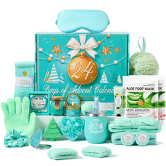kederwa boîte turquoise et or prête à offrir, met en valeur l'élégance