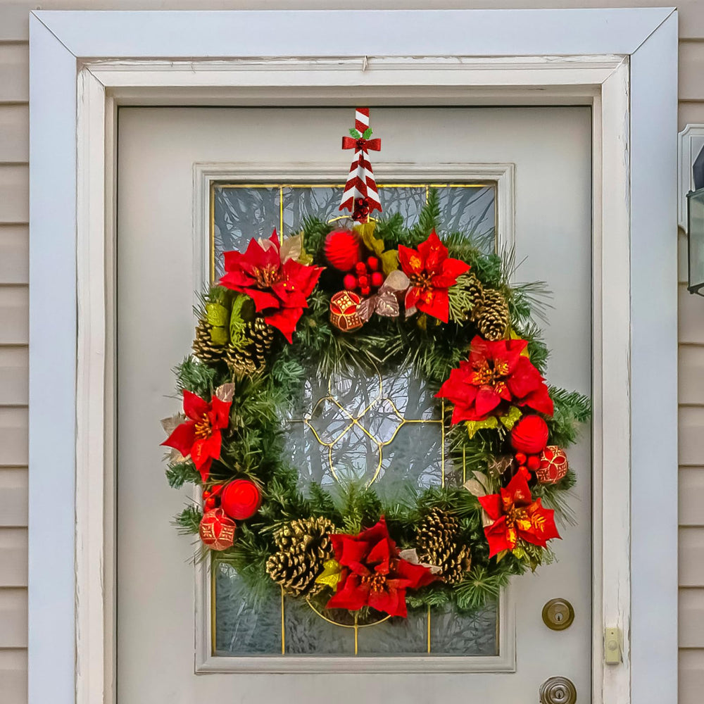 Entrée décorée avec KEDONCHEN, style festif accueillant et usage polyvalent
