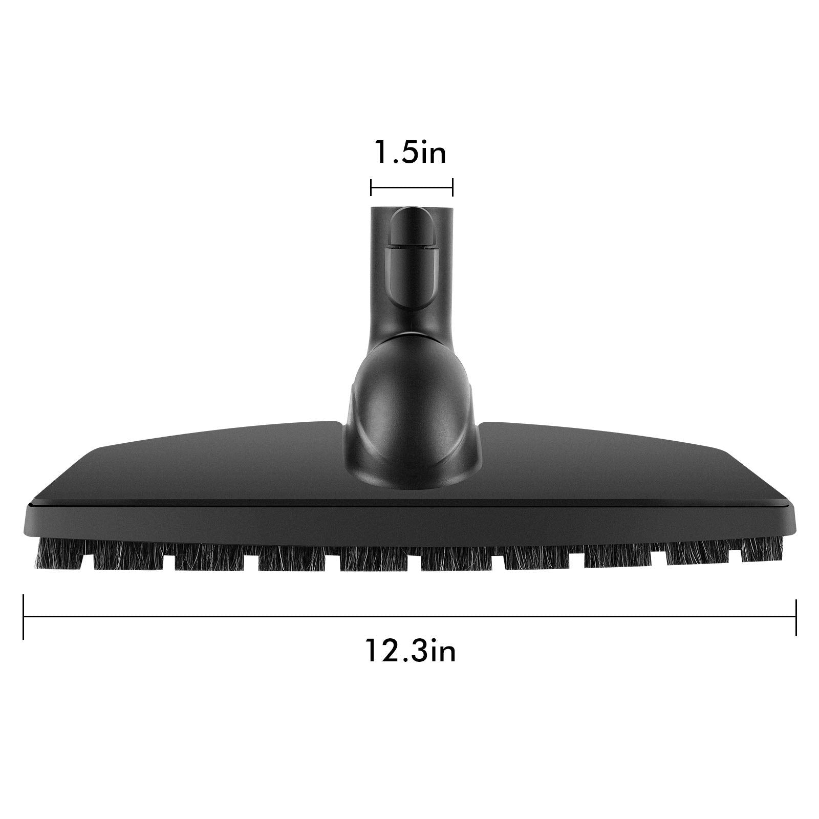 KEEPOW brosse placée dans salon montre finition douce et préservation du parquet