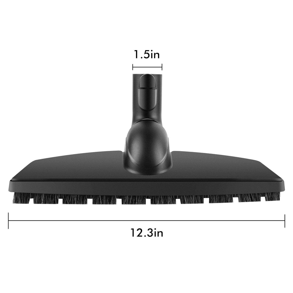 KEEPOW brosse placée dans salon montre finition douce et préservation du parquet