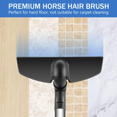KEEPOW brosse en usage sur parquet glisse facile et nettoyage efficace