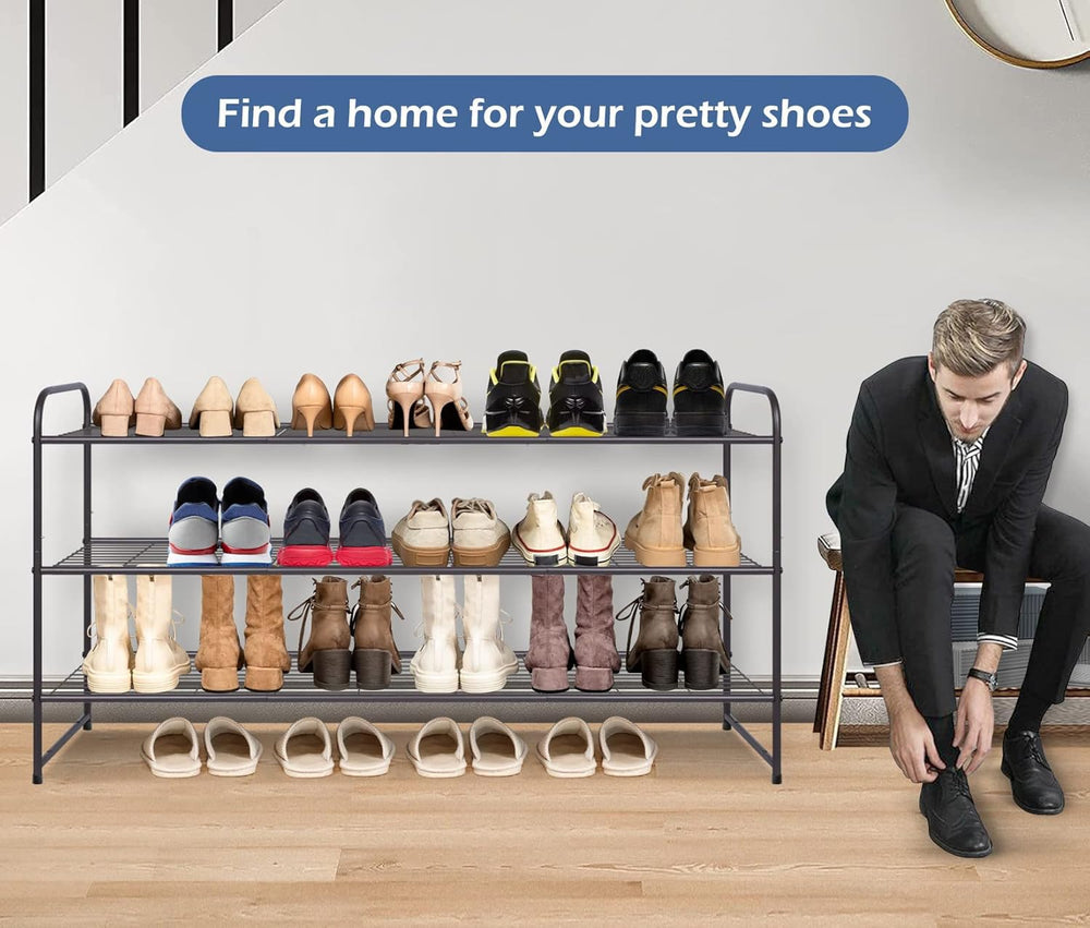 KEETDY lifestyle entrée avec chaussures offrant présentation soignée