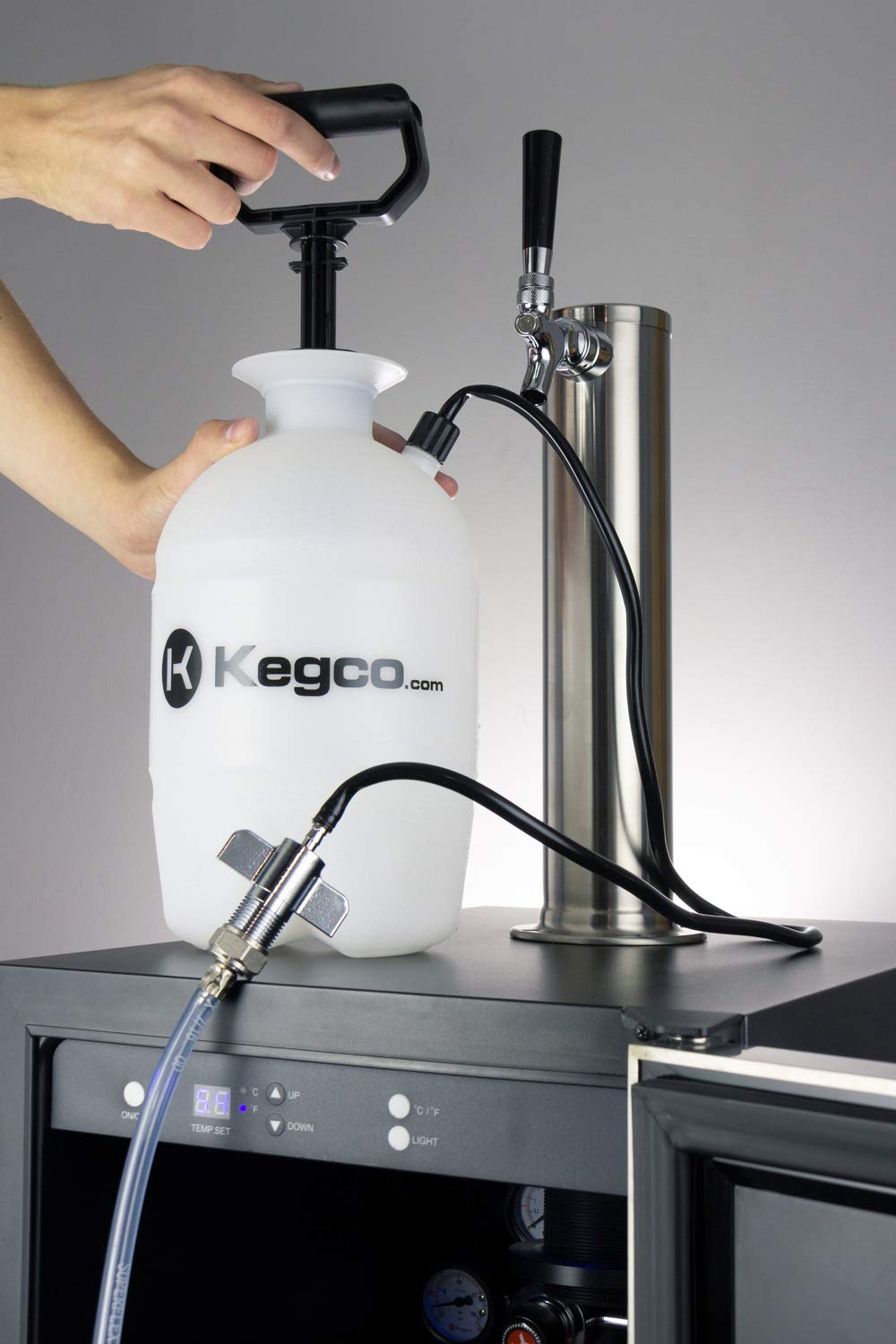 Kegco brosse en nylon pour robinet, nettoyage précis du bec