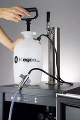 Kegco brosse en nylon pour robinet, nettoyage précis du bec
