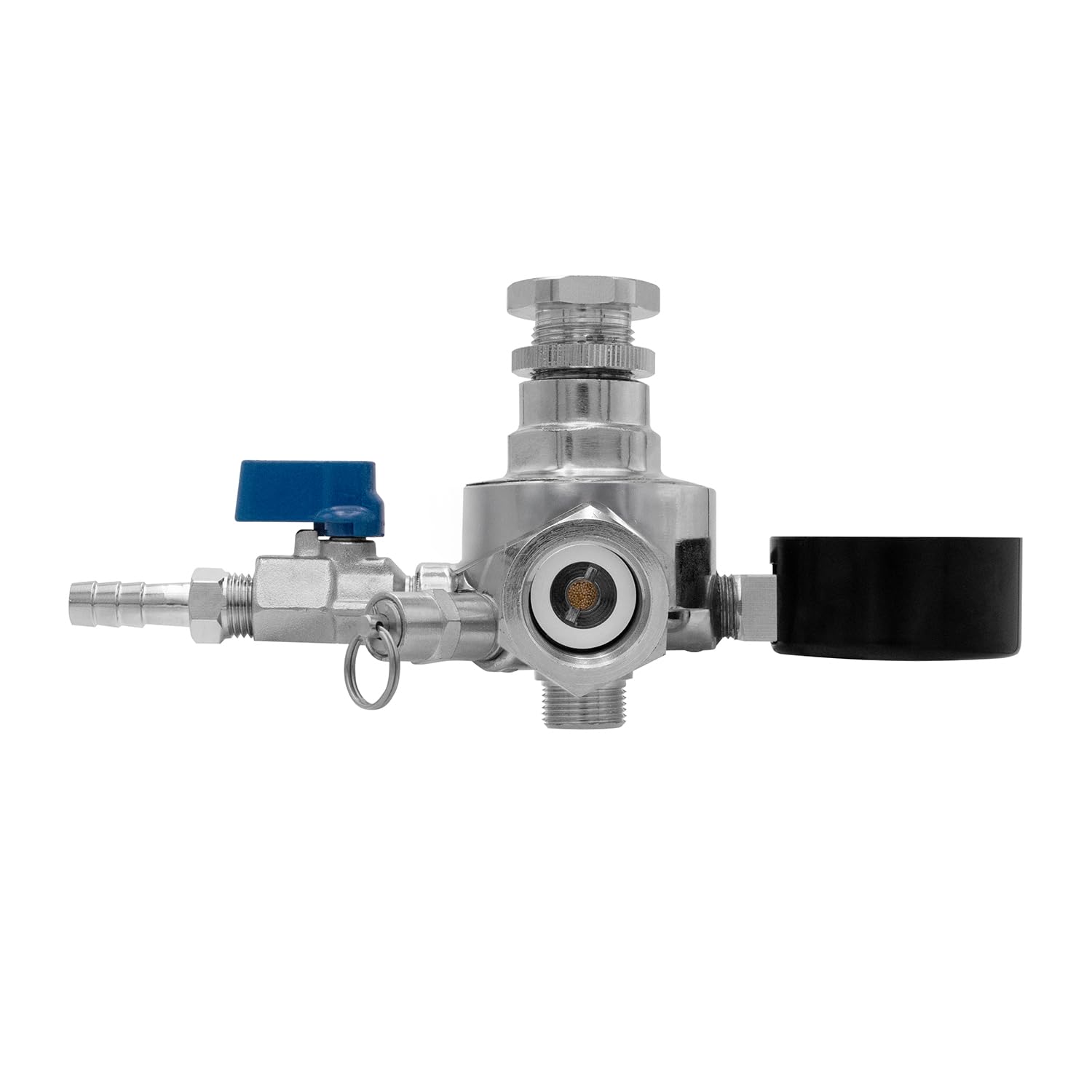Kegco vanne d'arrêt avec raccord CGA-320 pour arrêt instantané
