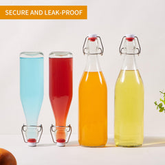 keigocare bouteille en usage montrant versement propre de kombucha